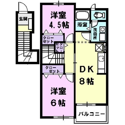 ミーテＫ・Ｅ 201【管理NO：1-011665201-02010】 2026年09月中旬入居可能の物件画像