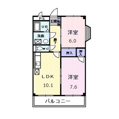 キャッスル上条 201【管理NO：1-005112601-02010】 2026年07月中旬入居可能の物件画像