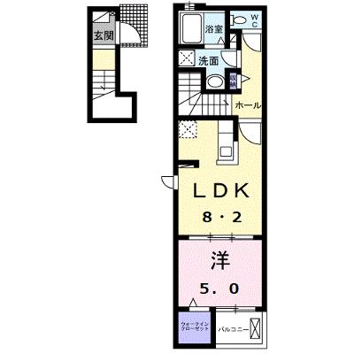 ノール・ラヴァンⅡ 203【管理NO：1-026804002-02030】 ★家具家電は申し込み後に搬入しますの物件画像