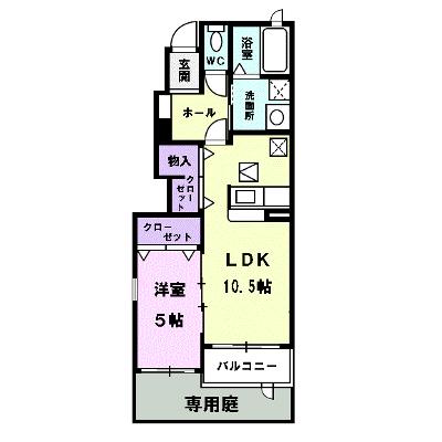 クレア・Ｋ 103【管理NO：1-016871401-01030】の物件画像
