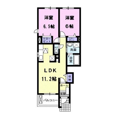 メゾン華Ⅲ 101【管理NO：1-016492201-01010】 ★家具家電は申し込み後に搬入します★ ★2026年08月下旬入居可能★の物件画像