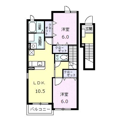 アウローラＳⅢ 205【管理NO：1-013894303-02040】 2026年07月中旬入居可能の物件画像