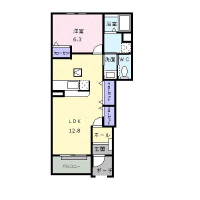エントピアⅡ 103【管理NO：1-013602801-01030】 ★家具家電は申し込み後に搬入します 2026年07月下旬入居可能の物件画像
