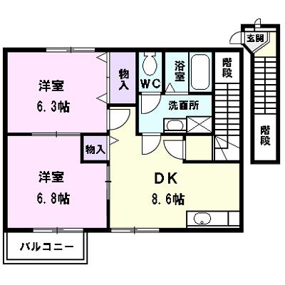 Ｔ’ｓスクエア 203【管理NO：1-009635901-02030】の物件画像