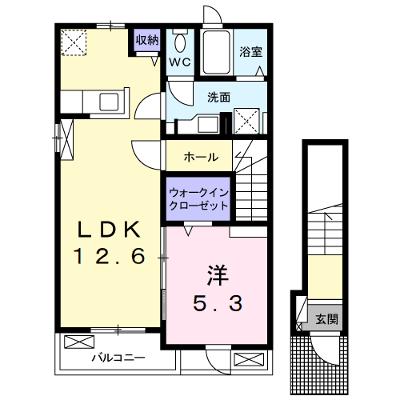 ブローテ　Ⅳ 201【管理NO：1-027091901-02010】 2026年07月中旬入居可能の物件画像