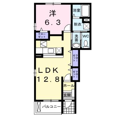 カサ・デル・ソル 101【管理NO：1-014672201-01010】 2026年07月下旬入居可能の物件画像