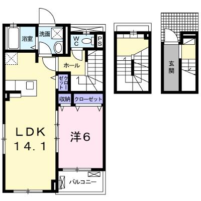 ケ・サラ 305【管理NO：1-024636101-03040】の物件画像