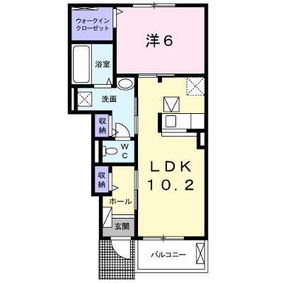 シャンティアⅡ 103【管理NO：1-023356902-01030】 2026年07月下旬入居可能の物件画像