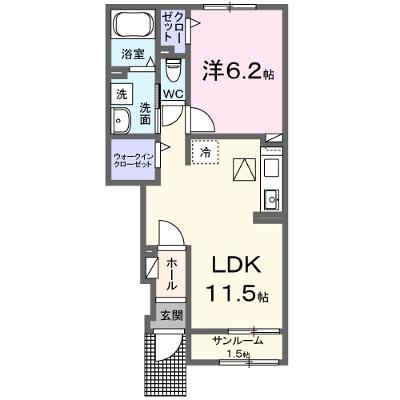 ブルースカイ 105【管理NO：1-027151801-01040】 2026年07月中旬入居可能の物件画像
