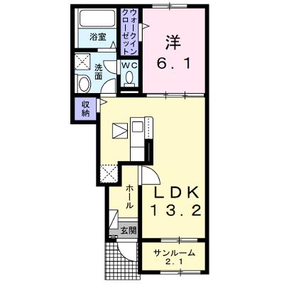 エクセランⅡ 103【管理NO：1-026819001-01030】 2026年07月中旬入居可能の物件画像