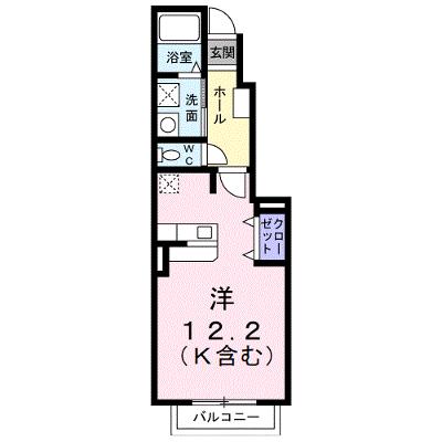 ミルテシェレ　Ａ 105【管理NO：1-015722501-01040】 ★家具家電は申し込み後に搬入します 2026年07月中旬入居可能の物件画像