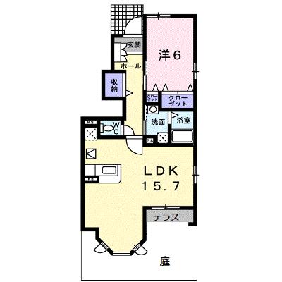 フレスクーラーＢ 101【管理NO：1-013463902-01010】 ★家具家電は申し込み後に搬入しますの物件画像