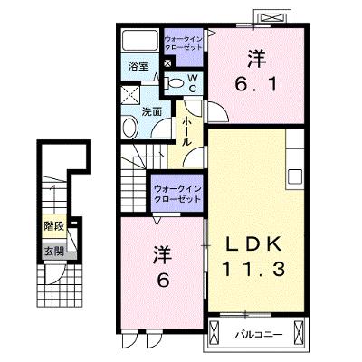 マローネ北山 202【管理NO：1-017716401-02020】の物件画像
