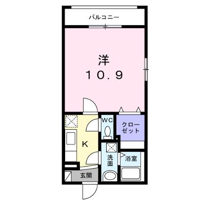 ラ・ヴィータⅡ 202【管理NO：1-017299601-02020】の物件画像