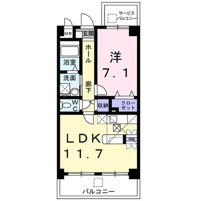 サン・アルバーダ 301【管理NO：1-013918401-03010】 ★家具家電は申し込み後に搬入します 2026年07月上旬入居可能の物件画像