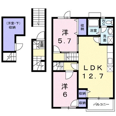 カーサ　リーヴァ 202【管理NO：1-012185401-02020】 ★家具家電は申し込み後に搬入します 2026年07月中旬入居可能の物件画像