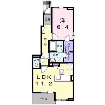 レジデンス・モッポ　Ⅲ 101【管理NO：1-024471301-01010】 2026年08月中旬入居可能の物件画像