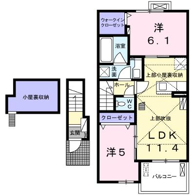 ラリマー 202【管理NO：1-025348801-02020】の物件画像