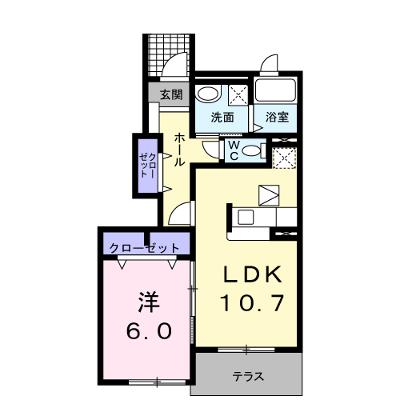 バンバハウス　Ｂ 105【管理NO：1-014753302-01040】の物件画像