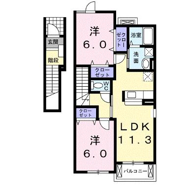 ベルハーモニー 201【管理NO：1-013061301-02010】 ★家具家電は申し込み後に搬入しますの物件画像