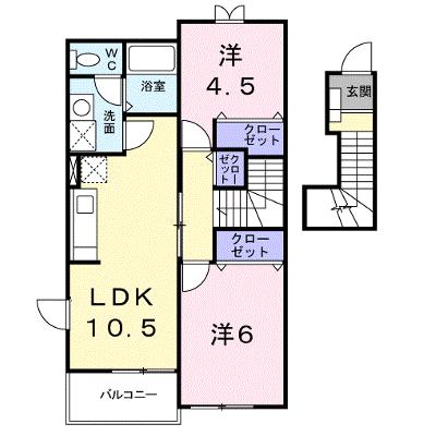 ハイツ　イチロー　Ｂ 205【管理NO：1-011137902-02040】 ★家具家電は申し込み後に搬入します★の物件画像