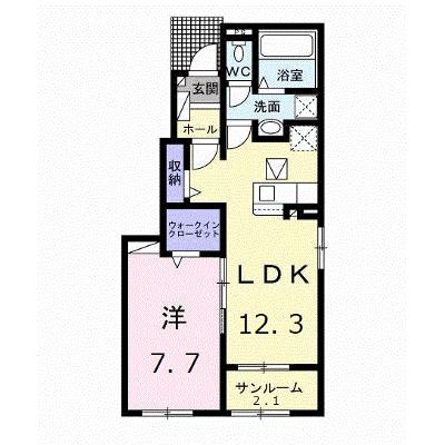 アトリオ 101【管理NO：1-027142801-01010】 ★家具家電は申し込み後に搬入しますの物件画像
