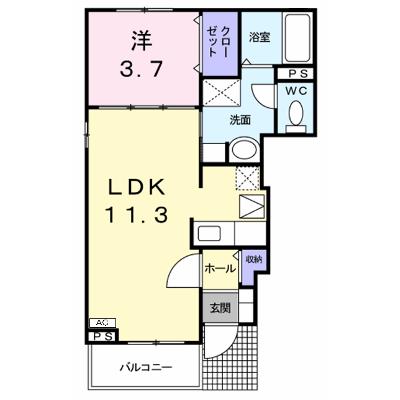 メロディ 101【管理NO：1-018480601-01010】の物件画像