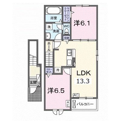 セシル 206【管理NO：1-027477501-02050】 ★家具家電は申し込み後に搬入しますの物件画像