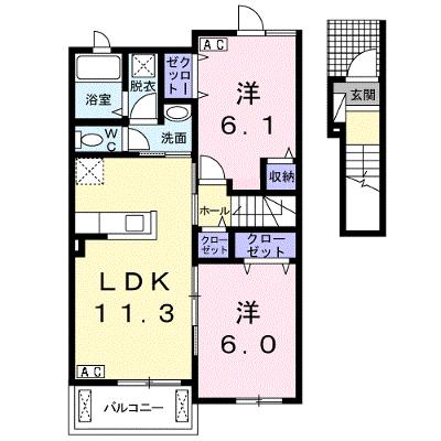 コンフォート　－　雅 202【管理NO：1-021900201-02020】 ★家具家電は申し込み後に搬入しますの物件画像