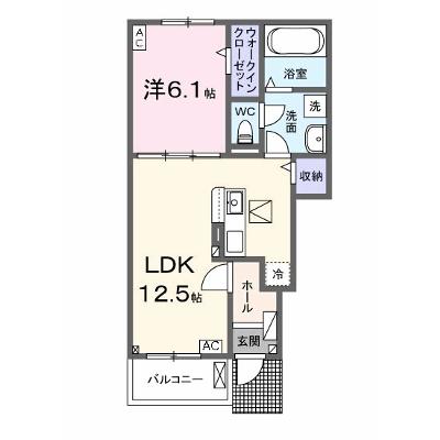 シエル 102【管理NO：1-028343101-01020】 ★家具家電は申し込み後に搬入しますの物件画像
