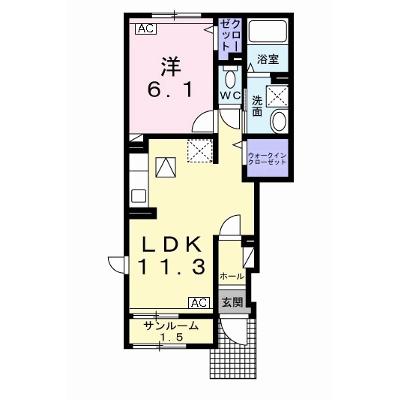 ブライトノース 101【管理NO：1-027768102-01010】 ★家具家電は申し込み後に搬入しますの物件画像