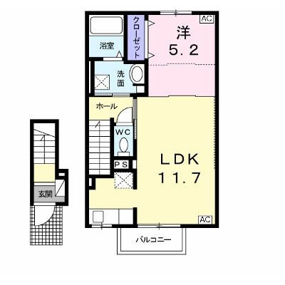 カレント　ヒガシウズラ　Ｃ 202【管理NO：1-023097901-02020】 ★家具家電は申し込み後に搬入します 2026年08月中旬入居可能の物件画像