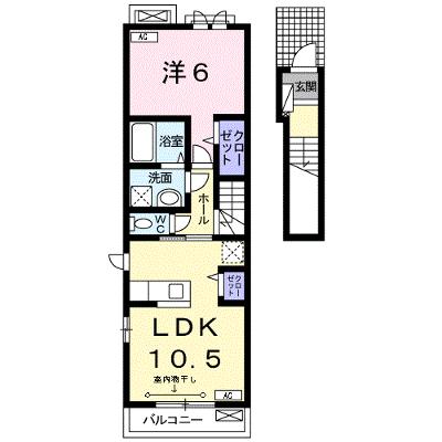 ルミエール 206【管理NO：1-020955901-02050】 ★家具家電は申し込み後に搬入しますの物件画像