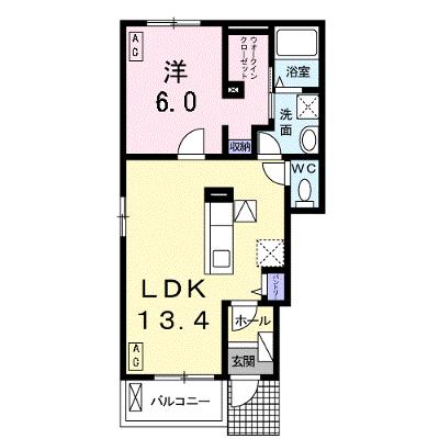 ベル　ソレイユⅡ 101【管理NO：1-020554002-01010】 ★家具家電は申し込み後に搬入します 2026年08月上旬入居可能の物件画像