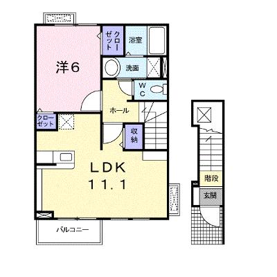 柳の里Ａ 201【管理NO：1-016551301-02010】 ★家具家電は申し込み後に搬入しますの物件画像