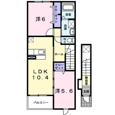 グランシャリオⅡ 201【管理NO：1-014443802-02010】 ★家具家電は申し込み後に搬入しますの物件画像