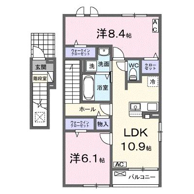 グルー・リゾン 201【管理NO：1-027828602-02010】 ★家具家電は申し込み後に搬入します 2026年08月下旬入居可能の物件画像
