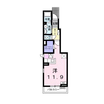 ラポルト 106【管理NO：1-022108001-01050】 ★家具家電は申し込み後に搬入しますの物件画像