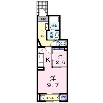 ナチュール 105【管理NO：1-018371401-01040】 ★家具家電は申し込み後に搬入します 2026年07月中旬入居可能の物件画像