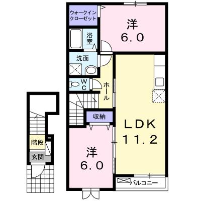 ワームス 205【管理NO：1-016981601-02040】 ★家具家電は申し込み後に搬入しますの物件画像