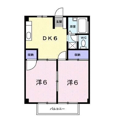 ハイツ粟野Ａ 203【管理NO：1-002554801-02030】 ★家具家電は申し込み後に搬入しますの物件画像