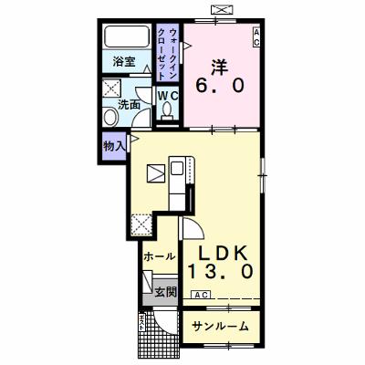 トリエステ　Ａ 106【管理NO：1-027207801-01050】 2026年07月中旬入居可能の物件画像