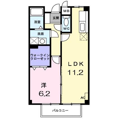 アヴニール川瀬 202【管理NO：1-011521601-02020】 ★家具家電は申し込み後に搬入しますの物件画像