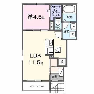 グランスクエア 101【管理NO：1-028486201-01010】 ★家具家電は申し込み後に搬入します 2026年08月下旬入居可能の物件画像