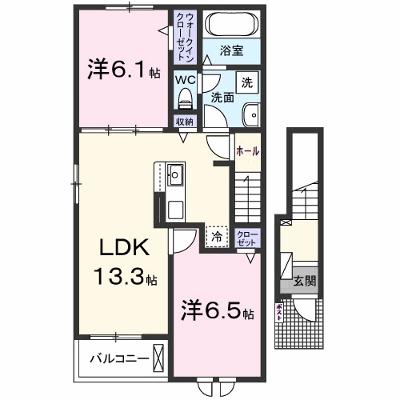 カウンシルヴェールⅡ 201【管理NO：1-028425102-02010】 ★家具家電は申し込み後に搬入します 2026年09月上旬入居可能の物件画像