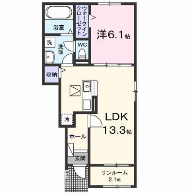 カウンシルヴェールⅡ 105【管理NO：1-028425102-01040】 ★家具家電は申し込み後に搬入します 2026年09月上旬入居可能の物件画像