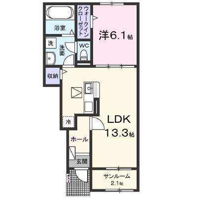 カウンシルヴェールⅡ 103【管理NO：1-028425102-01030】 ★家具家電は申し込み後に搬入します 2026年09月上旬入居可能の物件画像