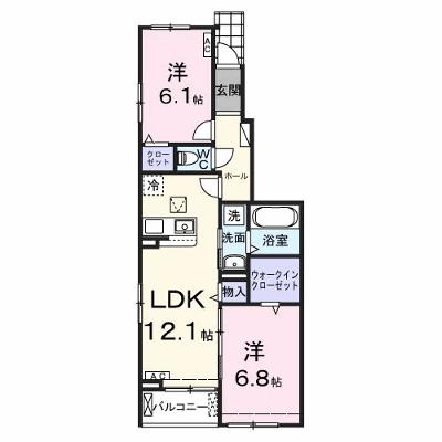 プリエール　２５ 105【管理NO：1-028026401-01040】 ★家具家電は申し込み後に搬入します 2026年07月下旬入居可能の物件画像