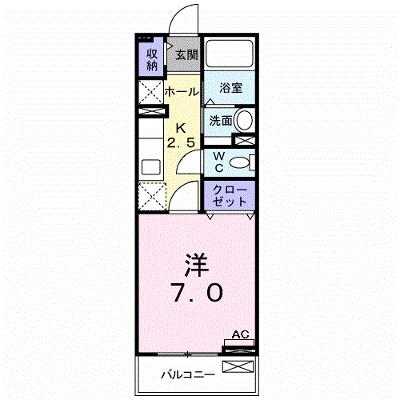ノース・マウンテンⅡ 201【管理NO：1-020978701-02010】 ★家具家電は申し込み後に搬入します 2026年07月下旬入居可能の物件画像