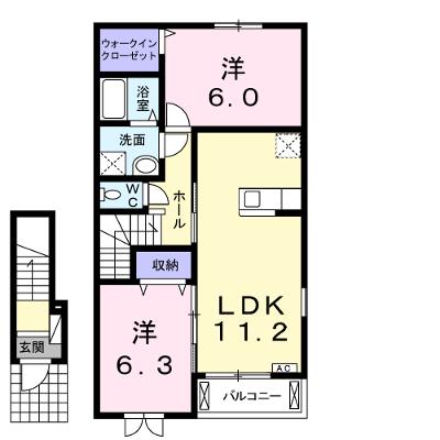 アージュａ 203【管理NO：1-018078301-02030】 ★家具家電は申し込み後に搬入します 2026年07月中旬入居可能の物件画像